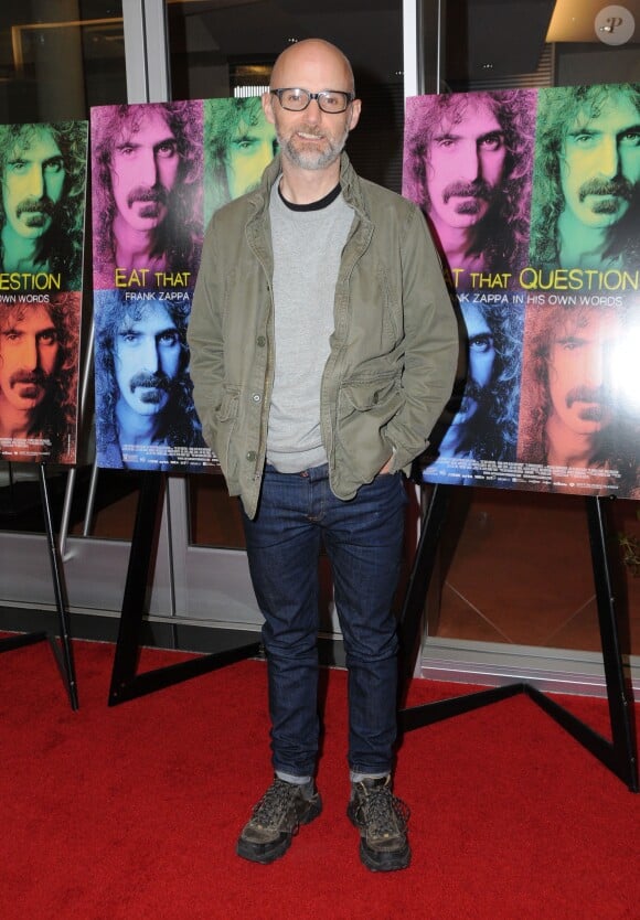 Moby à la première du film "Eat that question : Frank Zappa in His Own Words" à Los Angeles. Le 13 juin 2016 © Birdie Thompson / Zuma Press / Bestimage