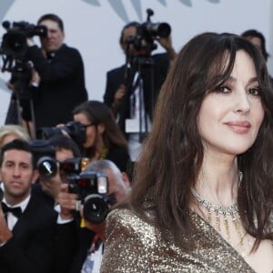 Monica Bellucci (robe Chanel et bijoux Cartier) - Montée des marches du 70ème Anniversaire du Festival de Cannes. Le 23 mai 2017. © Borde-Jacovides-Moreau/Bestimage