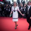 Carole Bouquet et son compagnon Philippe Sereys de Rothschild - Montée des marches de la Soirée 70ème Anniversaire lors du 70ème Festival International du Film de Cannes. Le 23 mai 2017. © Borde-Jacovides-Moreau/Bestimage
