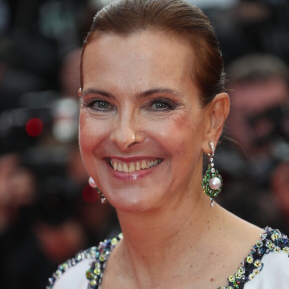 Carole Bouquet à la montée des marches de la soirée du 70ème Anniversaire du Festival International du Film de Cannes, le 23 mai 2017. © Pierre Perusseau/Bestimage