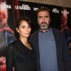 Eric Cantona et Rachida Brakni - Avant-première du film Les Mouvements du bassin au mk2 Quai de Seine à Paris le 25 septembre 2012.