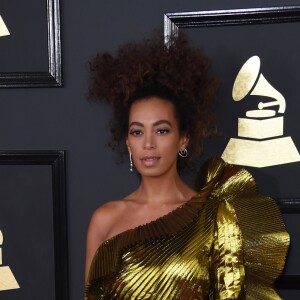 Solange Knowles à la 59ème soirée annuelle des Grammy Awards au théâtre Microsoft à Los Angeles, le 12 février 2017 © Chris Delmas/Bestimage