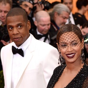 Beyonce Knowles et son mari Jay-Z - Soirée du Met Ball / Costume Institute Gala 2014: "Charles James: Beyond Fashion" à New York, le 5 mai 2014.