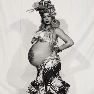 Beyonce Knowles lors de sa baby-shower - Photo publiée sur Instagram le 21 mai 2017