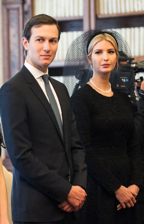 Jared Kushner et sa femme Ivanka Trump au Vatican le 24 mai 2017