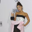 Ariana Grande lors de la 43ème cérémonie annuelle des "American Music Awards" à Los Angeles, le 22 novembre 2015.