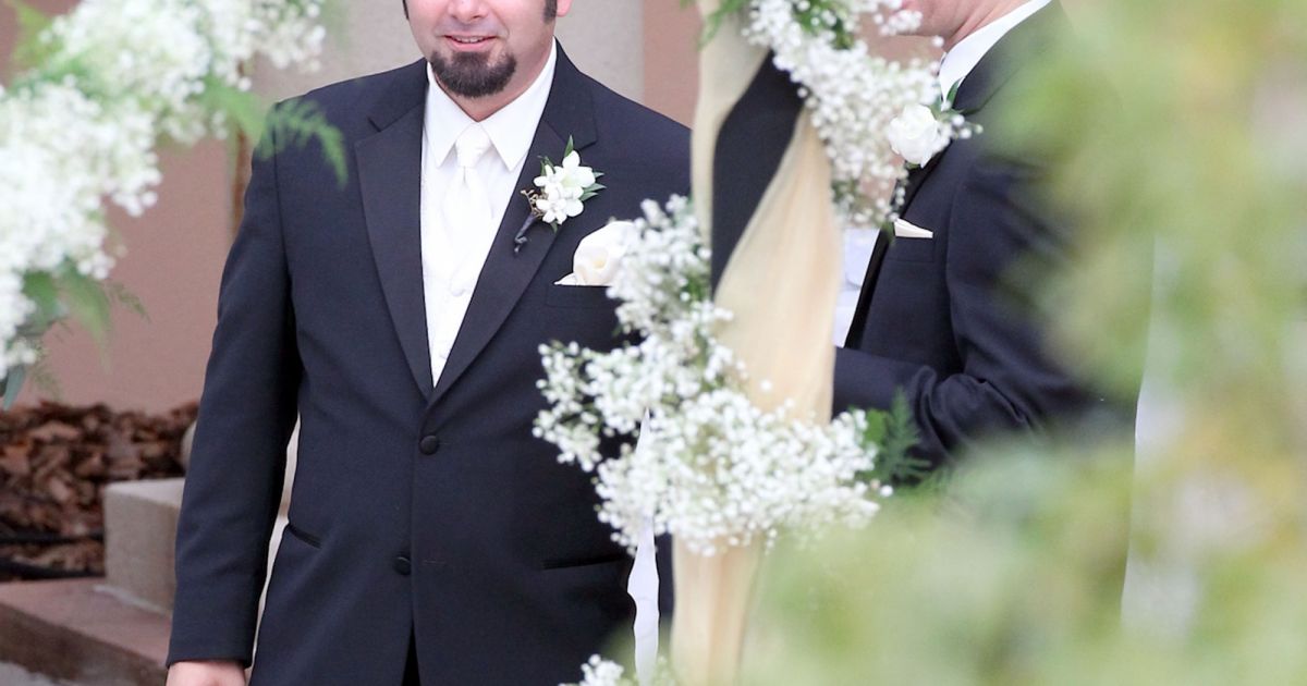 Exclusif Cérémonie de mariage de Chris Kirkpatrick, ancien membre du