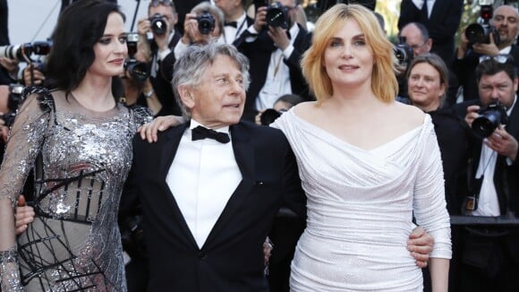 Cannes 2017: Roman Polanski et Emmanuelle Seigner, amoureux devant Eva Green