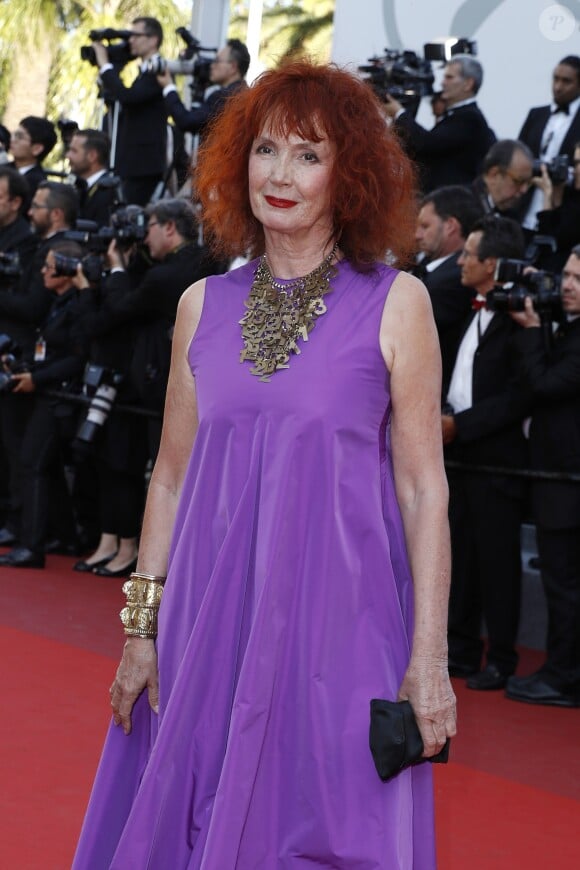 Sabine Azéma - Montée des marches de la cérémonie de clôture du 70e Festival International du Film de Cannes. Le 28 mai 2017. © Borde-Jacovides-Moreau/Bestimage