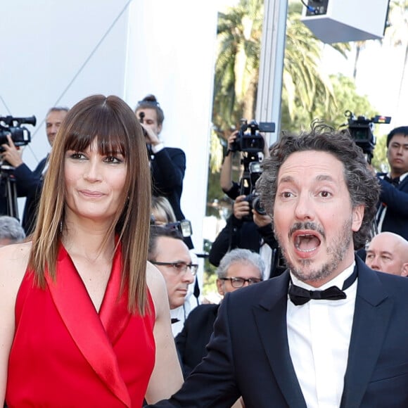 Marina Hands et Guillaume Gallienne - Montée des marches de la cérémonie de clôture du 70e Festival International du Film de Cannes. Le 28 mai 2017. © Borde-Jacovides-Moreau / Bestimage