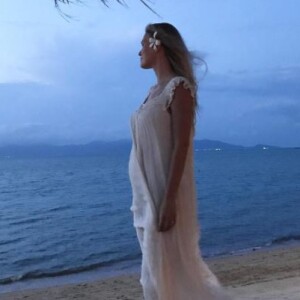 Photo de Bar Refaeli sur l'île de Ko Samui, en Thaïlande. Mai 2017.