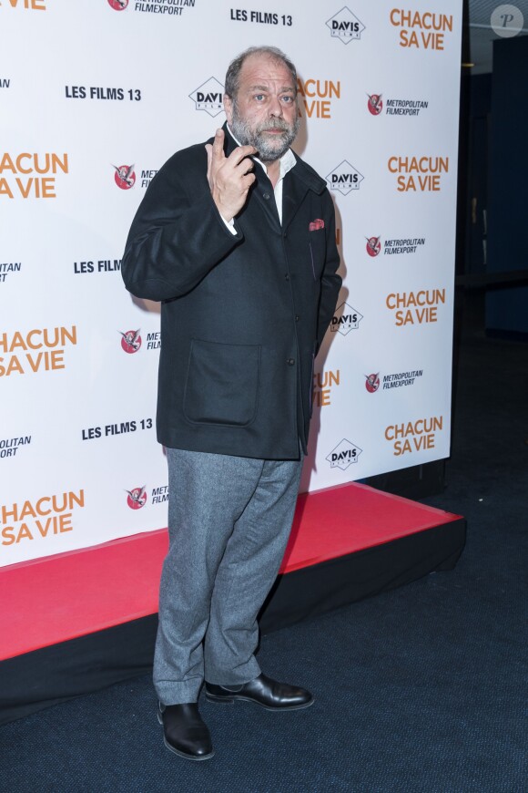 Eric Dupond-Moretti lors de l'avant-première du film "Chacun sa vie" au cinéma UGC Normandie à Paris, France, le 13 mars 2017. © Olivier Borde/Bestimage