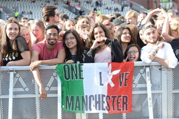 Attentat de Manchester : 'One Love Manchester', concert exceptionnel organisé au profit des familles des victimes à Manchester le 4 juin 2017 © DaveHogan For OneLoveManchester/GoffPhotos.com via Bestimage