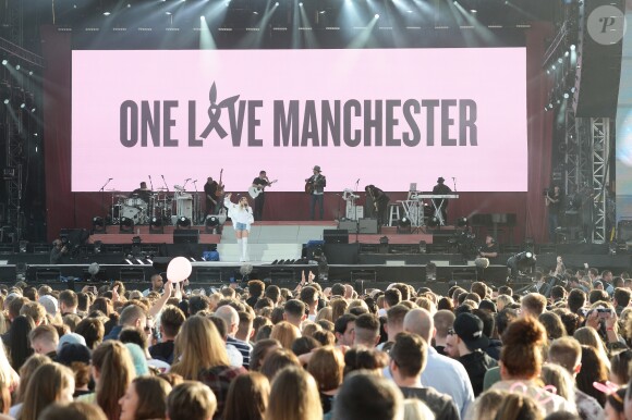 Attentat de Manchester : 'One Love Manchester', concert exceptionnel organisé au profit des familles des victimes à Manchester le 4 juin 2017 © DaveHogan For OneLoveManchester/GoffPhotos.com via Bestimage