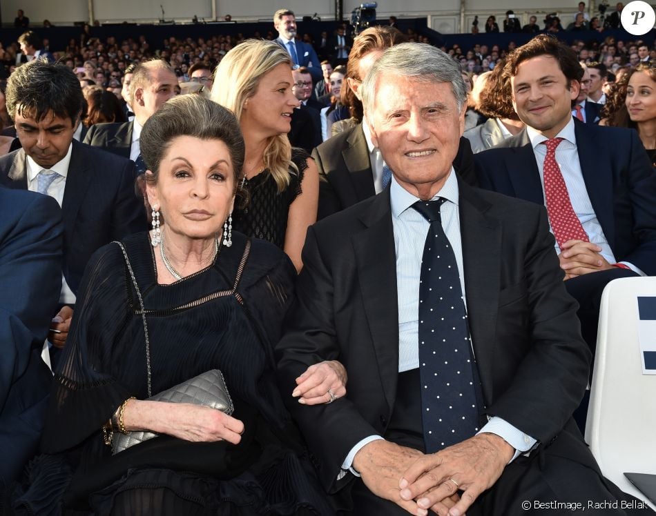 Gianluigi Aponte (Fondateur et propriétaire de la société MSC) et sa