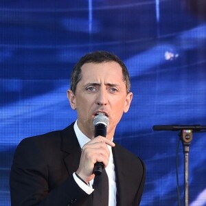 Gad Elmaleh - Soirée du baptême du paquebot MSC Meraviglia au Havre le 23 juin 2017. Le MSC Meraviglia, plus gros paquebot européen, inauguré par E. Macron le 31 mai dernier, a été baptisé au Havre par S. Loren, trois jours après avoir quitté les chantiers navals STX de Saint-Nazaire. © Rachid Bellak/Bestimage