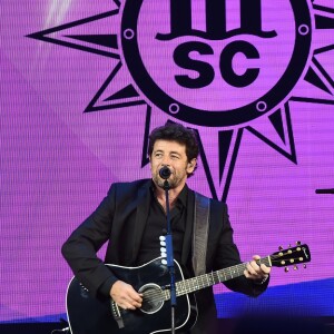 Patrick Bruel - Soirée du baptême du paquebot MSC Meraviglia au Havre le 23 juin 2017. Le MSC Meraviglia, plus gros paquebot européen, inauguré par E. Macron le 31 mai dernier, a été baptisé au Havre par S. Loren, trois jours après avoir quitté les chantiers navals STX de Saint-Nazaire. © Rachid Bellak/Bestimage