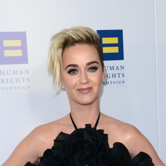 Katy Perry à la soirée Human Rights Campaign au JW Marriott à Los Angeles, le 18 mars 2017 © Chris Delmas/Bestimage