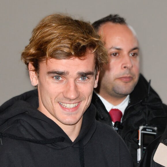 Antoine Griezmann lors de la 96ème édition du Prix d'Amérique Opodo à l'hippodrome de Paris-Vincennes, le 29 janvier 2017. © Guirec Coadic/Bestimage