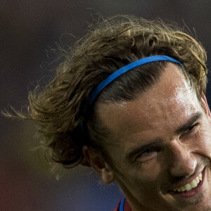 Antoine Griezmann lors du match de Ligue des Champions, Demi-finale, Match 2, Atlético Madrid - Real Madrid au stade Vicente Calderon à Madrid, Espagne, le 10 mai 2017.