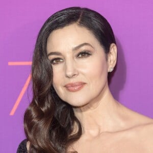 Monica Bellucci (robe Long Twisted Liz en velours noir, rebrodé de mini-sequins et cristaux d'onyx Swarovski, de la collection Vivienne Westwood Couture) - Arrivées au dîner de la cérémonie d'ouverture du 70e Festival International du Film de Cannes. Le 17 mai 2017 © Borde-Jacovides-Moreau/Bestimage