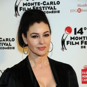 Monica Bellucci lors de la soirée de clôture du 14e festival du film de Monte-Carlo de la Comédie à Monaco, le 5 mars 2017. © Bruno Bebert/Bestimage