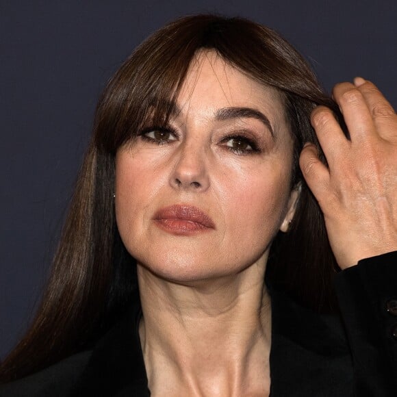 Monica Bellucci à Belgrade pour la première du film The Milky Way de Emir Kusturica ou elle joue le premier rôle à Belgrade le 24 février 2017