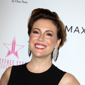 Alyssa Milano à la soirée "Make A Wish Greater" à Los Angeles, le 24 août 2016.