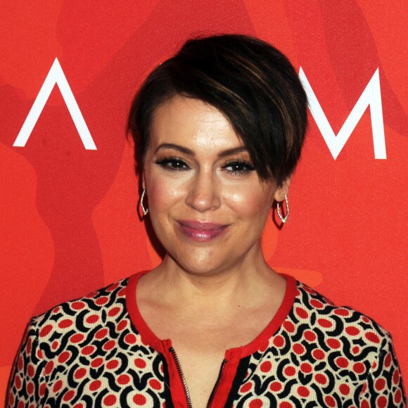 Alyssa Milano - Arrivée des people à la présentation de "Variety's Power of Women New York" par Lifetime à New York Le 08 avril 2016