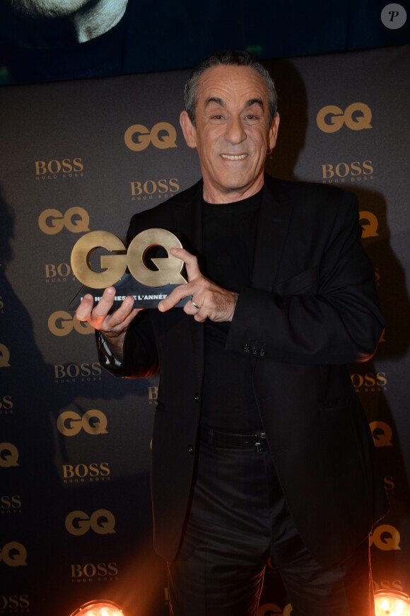 Thierry Ardisson - Intérieur - Cérémonie des "GQ 2015, Les Hommes de l'Année" au Shangri-La Hotel à Paris, le 25 janvier 2016. © Rachid Bellak/Bestimage