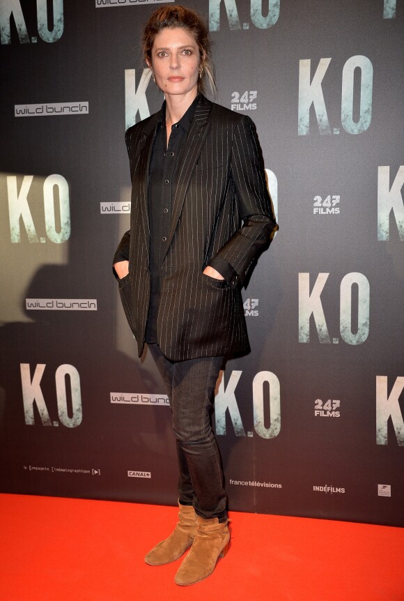 Chiara Mastroianni lors de l'avant-première du film ''K.O'' à Paris, le 9 juin 2017.