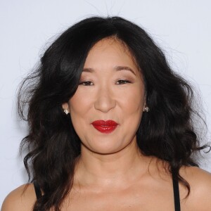 Sandra Oh - Soiree du 200eme episode de "Grey's Anatomy" a Hollywood, le 28 septembre 2013.