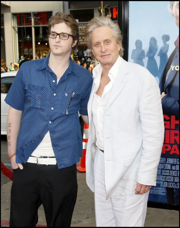 Cameron et Michael Douglas à la première du film "Hanté par ses ex" à Los Angeles le 27 avril 2009