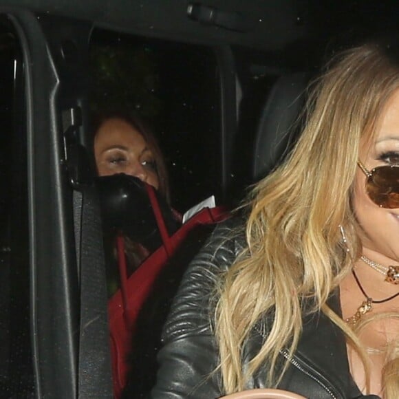 Mariah Carey est allée diner au restaurant The Ivy à Los Angeles, le 6 juin 2017