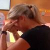 Anne-Sophie Lapix émue aux larmes pour sa dernière dans C à Vous, sur France 5 le 23 juin 2017.
