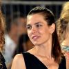 Charlotte Casiraghi durant la remise des prix du Longines Pro Am Cup Monaco, du 22eme Jumping International de Monaco, et 12eme Longines Global Champions Tour of Monaco sur le port Hercule le 23 juin 2017. © Bruno Bebert / Pool restreint Monaco / Bestimage