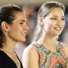 Charlotte Casiraghi et Beatrice Borromeo lors de la remise des prix du Longines Pro Am Cup Monaco, du 22eme Jumping International de Monaco, et 12eme Longines Global Champions Tour of Monaco sur le port Hercule le 23 juin 2017. © Olivier Huitel / Pool restreint Monaco / Bestimage