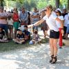 Cécile de Ménibus - Tournoi de pétanque "Grand Prix des Personnalités" à L'Isle-sur-la-Sorgue le 24 juin 2017 © Eric Etten / Bestimage