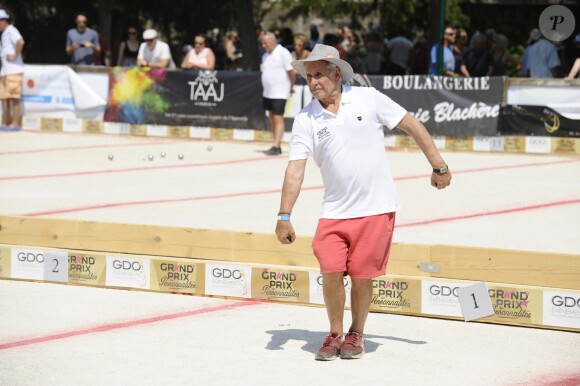 Patrice Laffont - Tournoi de pétanque "Grand Prix des Personnalités" à L'Isle-sur-la-Sorgue le 24 juin 2017 © Eric Etten / Bestimage