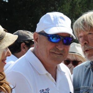 Jean-Marie Bigard et Renaud - Tournoi de pétanque "Grand Prix des Personnalités" à L'Isle-sur-la-Sorgue le 24 juin 2017 © Eric Etten / Bestimage