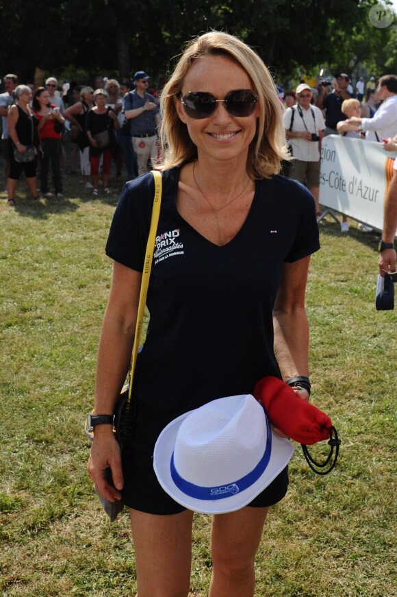 Cécile de Ménibus - Tournoi de pétanque "Grand Prix des Personnalités" à L'Isle-sur-la-Sorgue le 24 juin 2017 © Eric Etten / Bestimage
