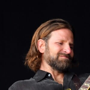 Bradley Cooper au Glastonbury Festival le 23 juin 2017.