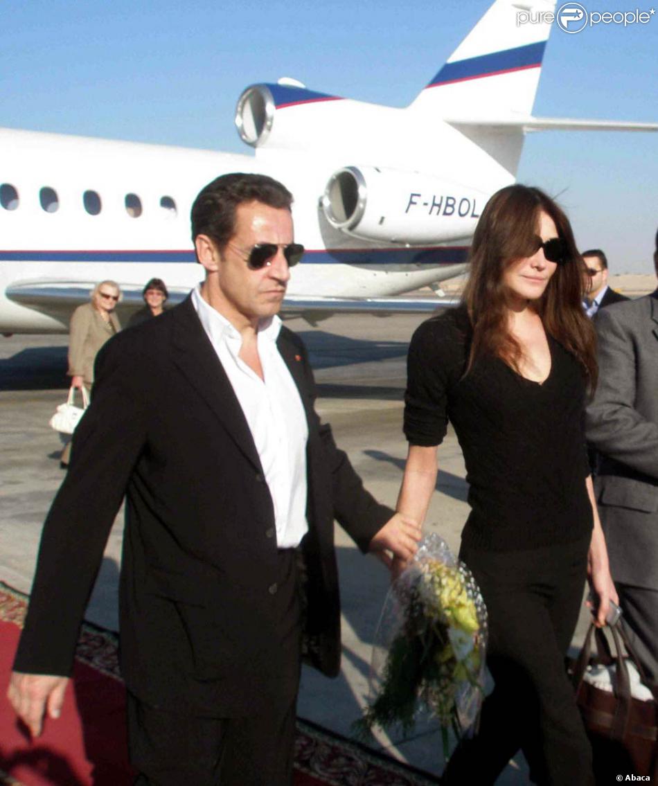 Fin 2007 Nicolas Sarkozy Et Carla Bruni Sont En Vacances A Louxor En Egypte Telles Des Stars Hollywoodiennes Purepeople