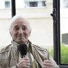 Charles Aznavour est venu à l'Ambassade de l'Arménie à Marseille pour l'inauguration de sa Fondation entre l'Arménie et la France le 26 juin 2017. © Patrick Carpentier/Bestimage