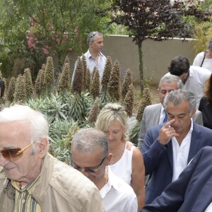 Charles Aznavour est venu à l'Ambassade de l'Arménie à Marseille pour l'inauguration de sa Fondation entre l'Arménie et la France le 26 juin 2017. © Patrick Carpentier/Bestimage