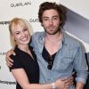 Semi-exclusif - Katrina Patchett et son compagnon Valentin D'Hoore - Le coq sportif et Guerlain organisent une soirée pour célébrer le lancement de leur collaboration, au flagship le coq sportif boulevard Saint-Germain à Paris, France, le 31 mai 2017. © Rachid Bellak/Bestimage
