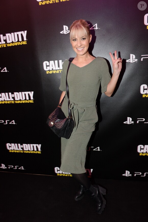 Katrina Patchett - Soirée de lancement du jeux "Call of Duty : Infinite Warfare" à Paris le 3 novembre 2016. © Rachid Bellak/Bestimage