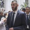 Karim Benzema - L'équipe du Real Madrid reçue à la mairie de Madrid après avoir remporté le 33e titre du Real en Liga à Madrid le 22 mai 2017.