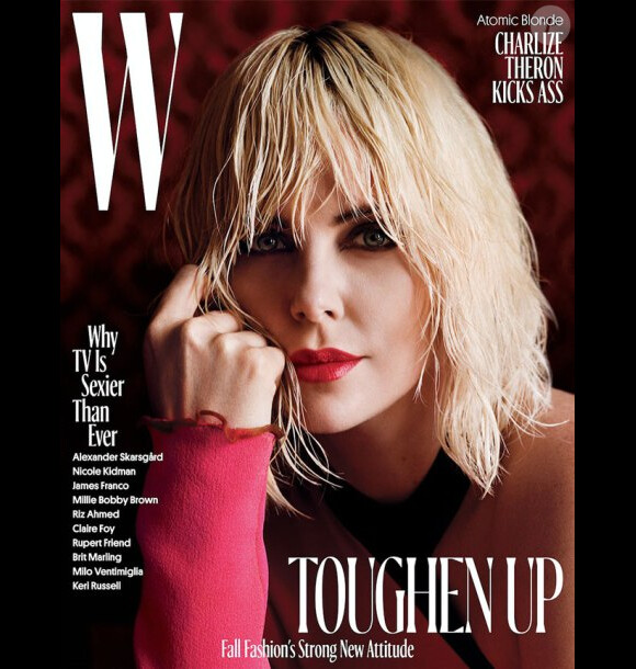 Couverture du magazine "W", août 2017