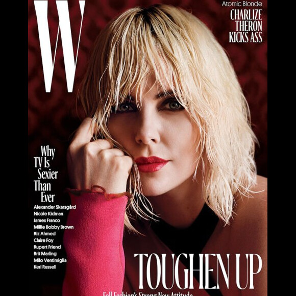 Couverture du magazine "W", août 2017